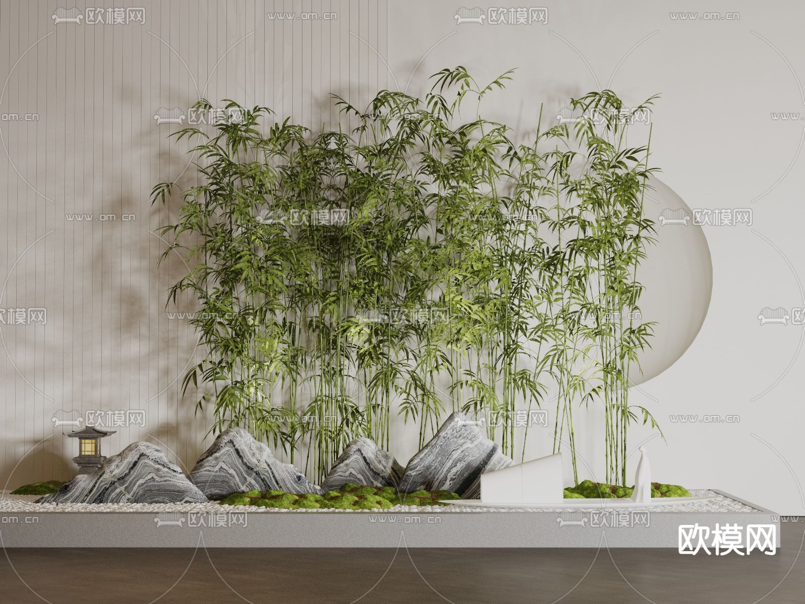 竹子3d模型下载