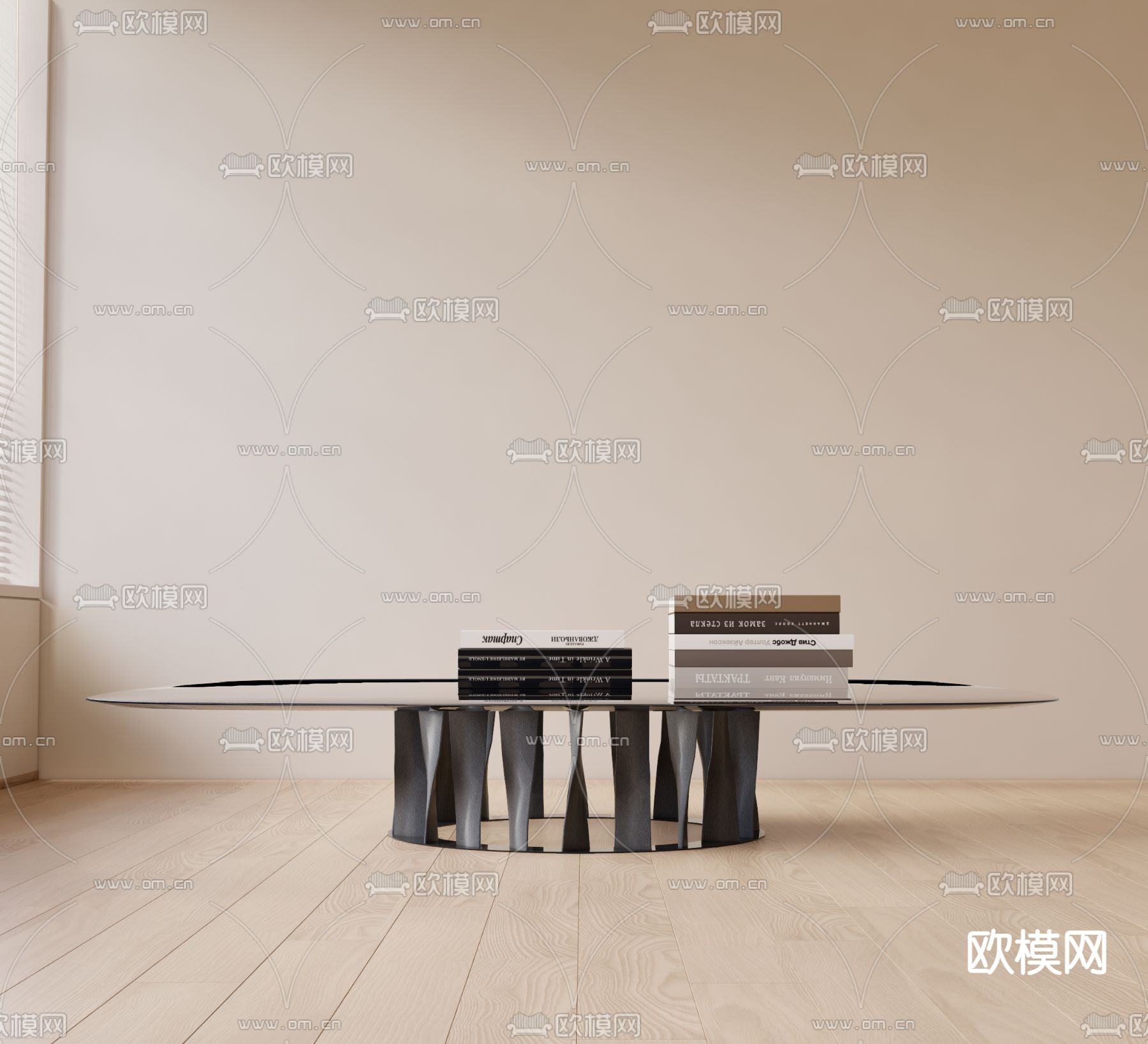 cassina 茶几su模型下载（渲染图3）