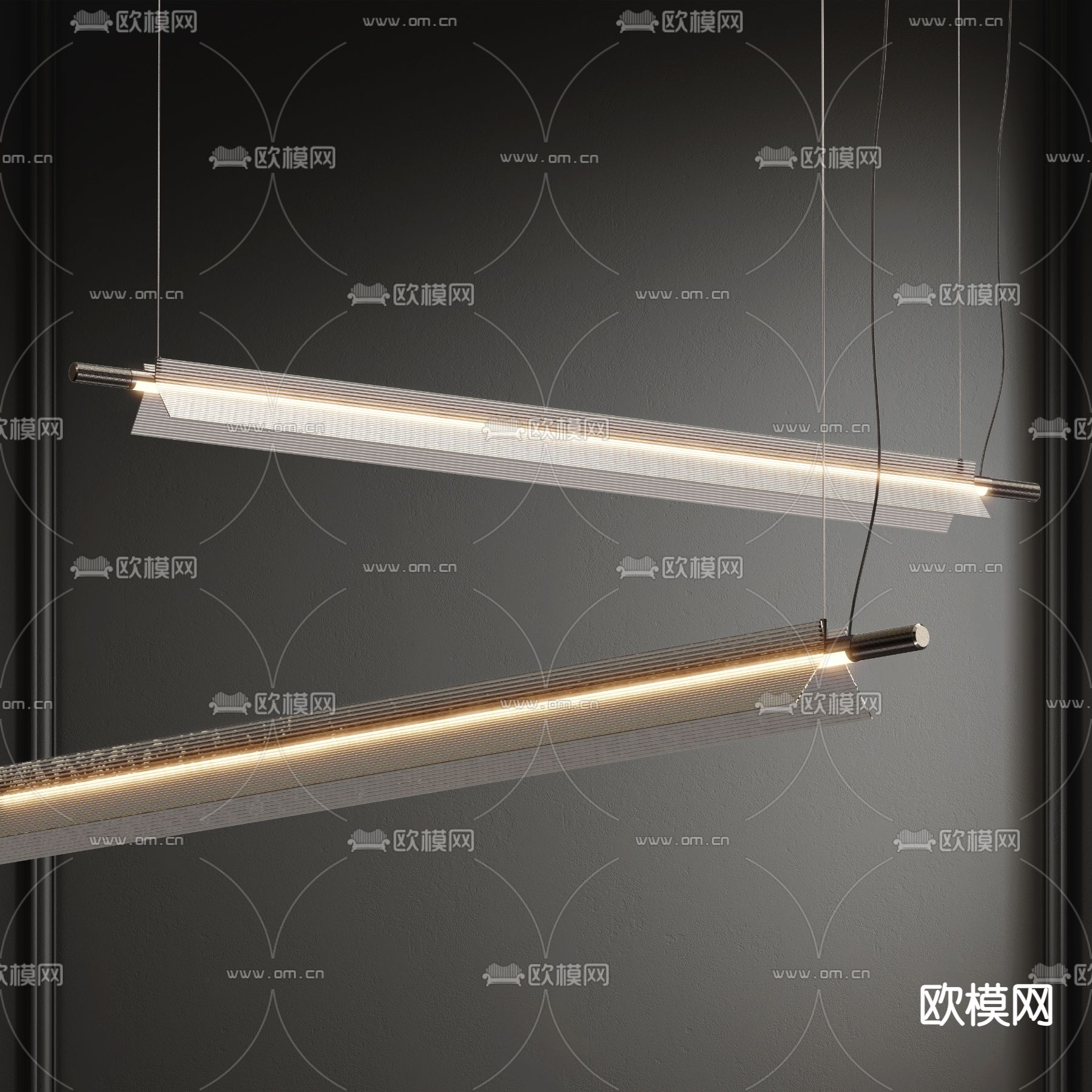 吊灯su模型下载（渲染图1）