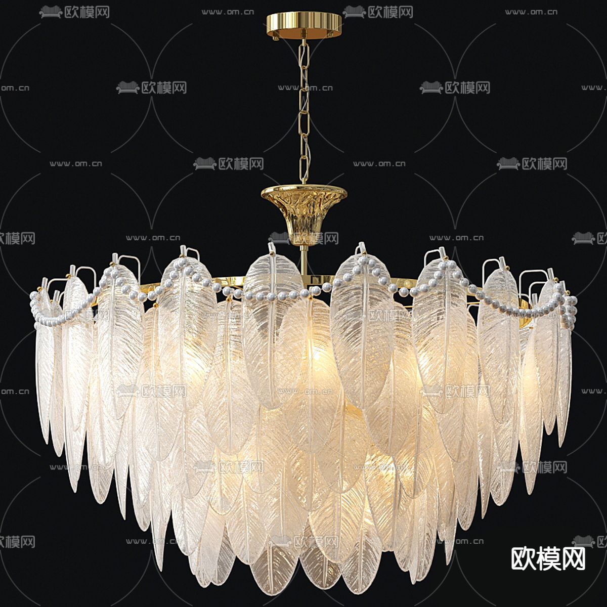 吊灯su模型下载（渲染图1）