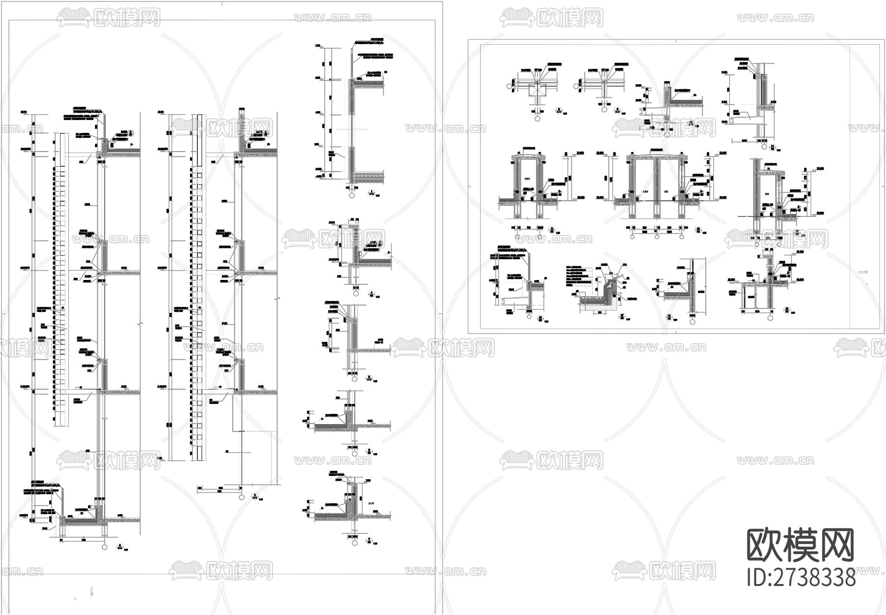 实训楼节点大样下载（渲染图8）