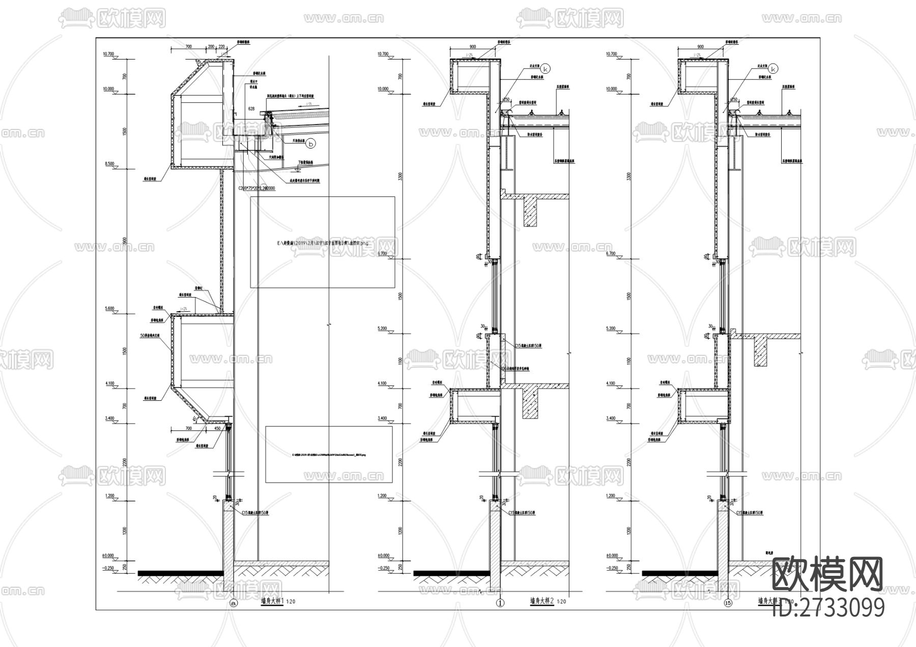 建设工业202工房扩建CAD施工图下载（渲染图8）