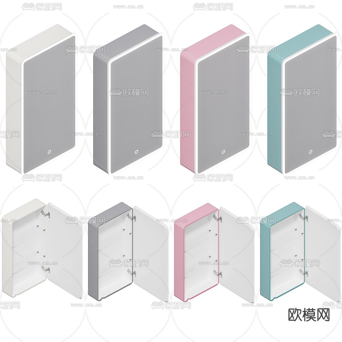 台盆 双盆洗手台3d模型下载（渲染图5）