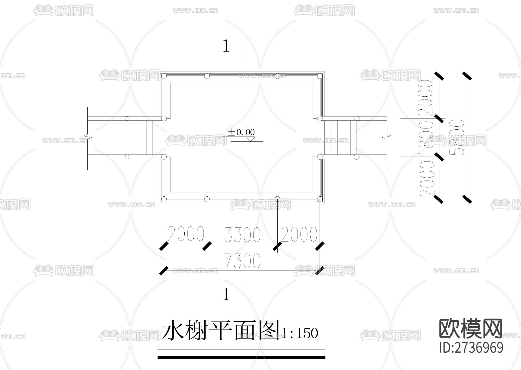 水榭节点大样下载（渲染图2）