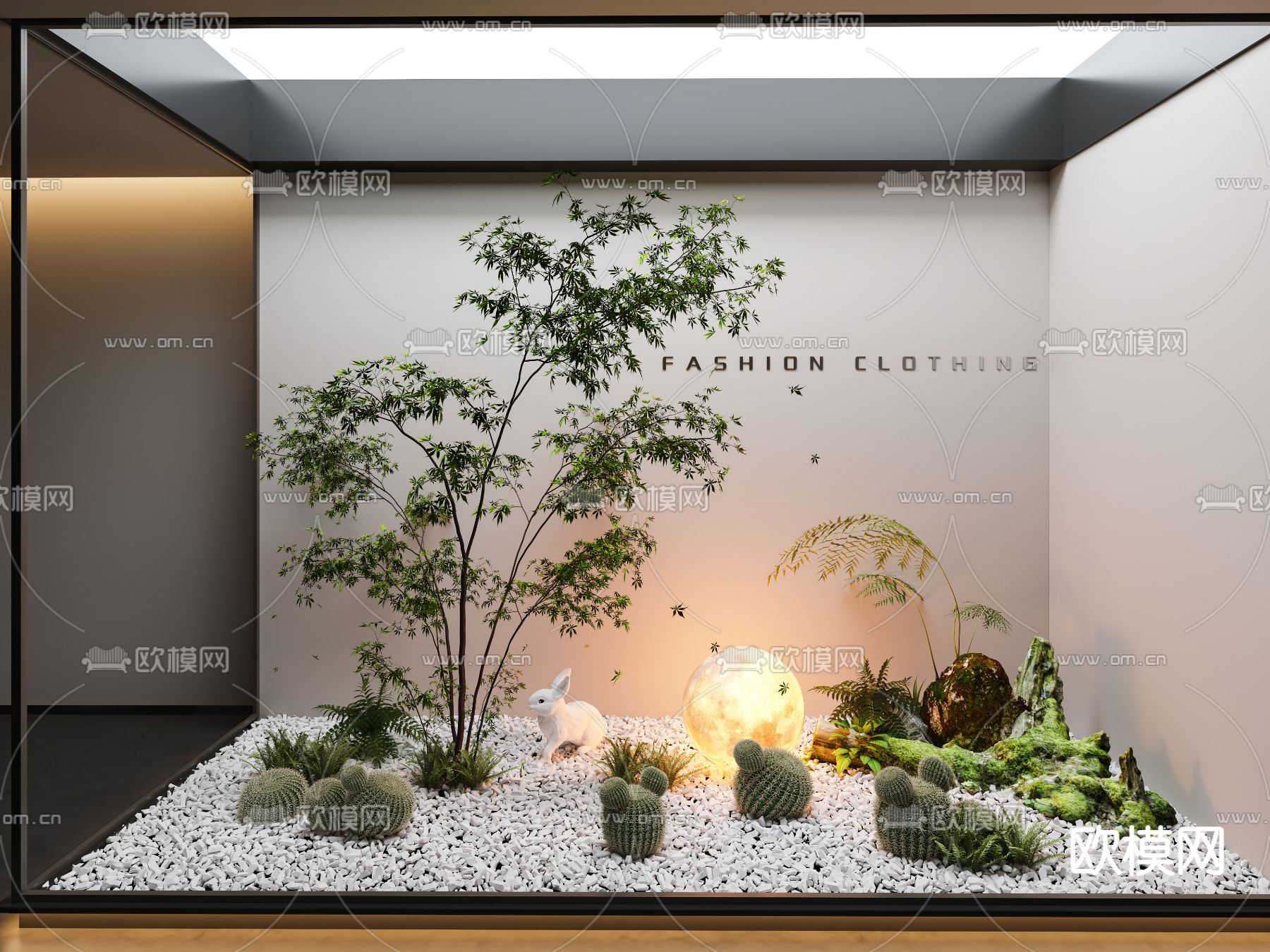 现代景观造景小品su模型下载_ID14179559_sketchup模型下载-欧模网