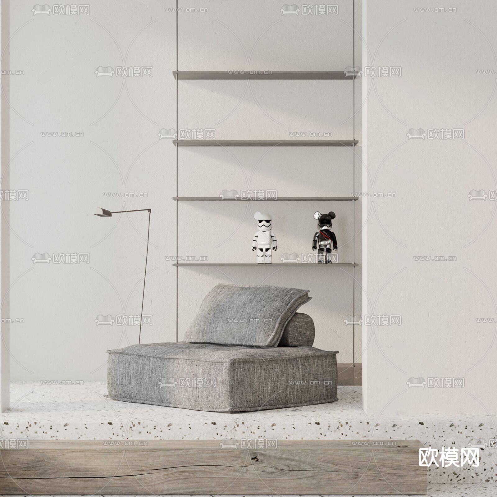 懒人沙发3d模型下载