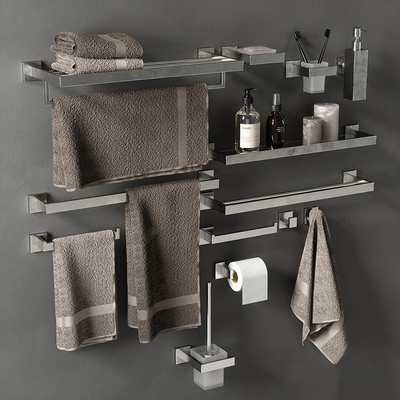  洗浴用品 洗涤用品su模型 