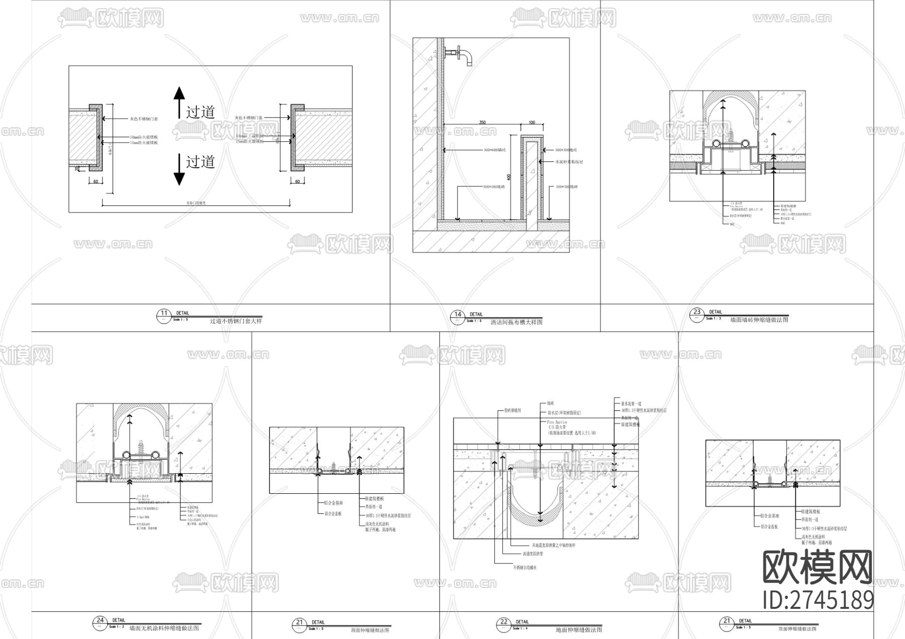 朝阳村农贸市场建设工程cad施工图下载（渲染图9）