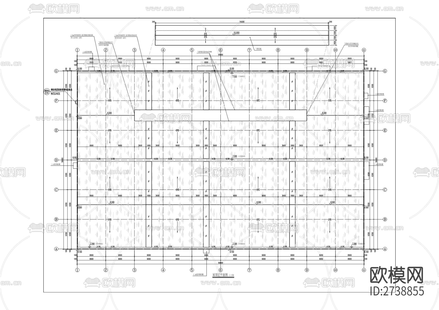 春垦畜禽粪便资源化利用中心建设项目cad施工图下载（渲染图3）