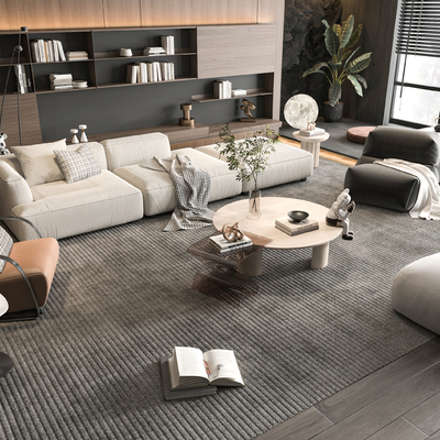  Minotti 组合沙发su模型 