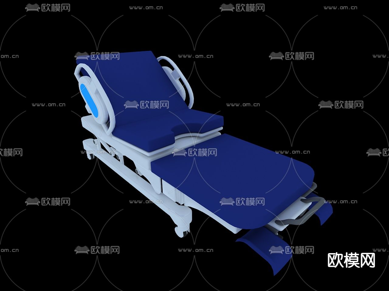 现代产床免费3d模型下载