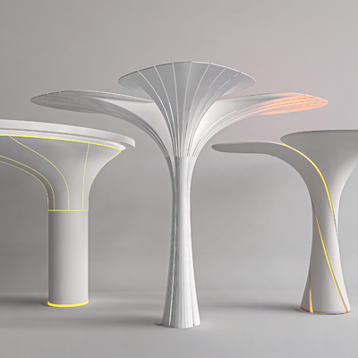  异形柱 造型柱 装饰柱su模型 