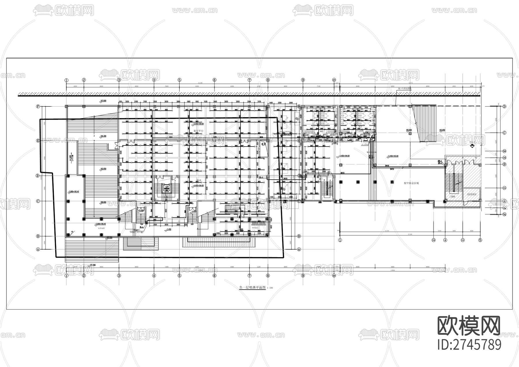 磁器口青瓷坊工程cad施工图下载（渲染图1）