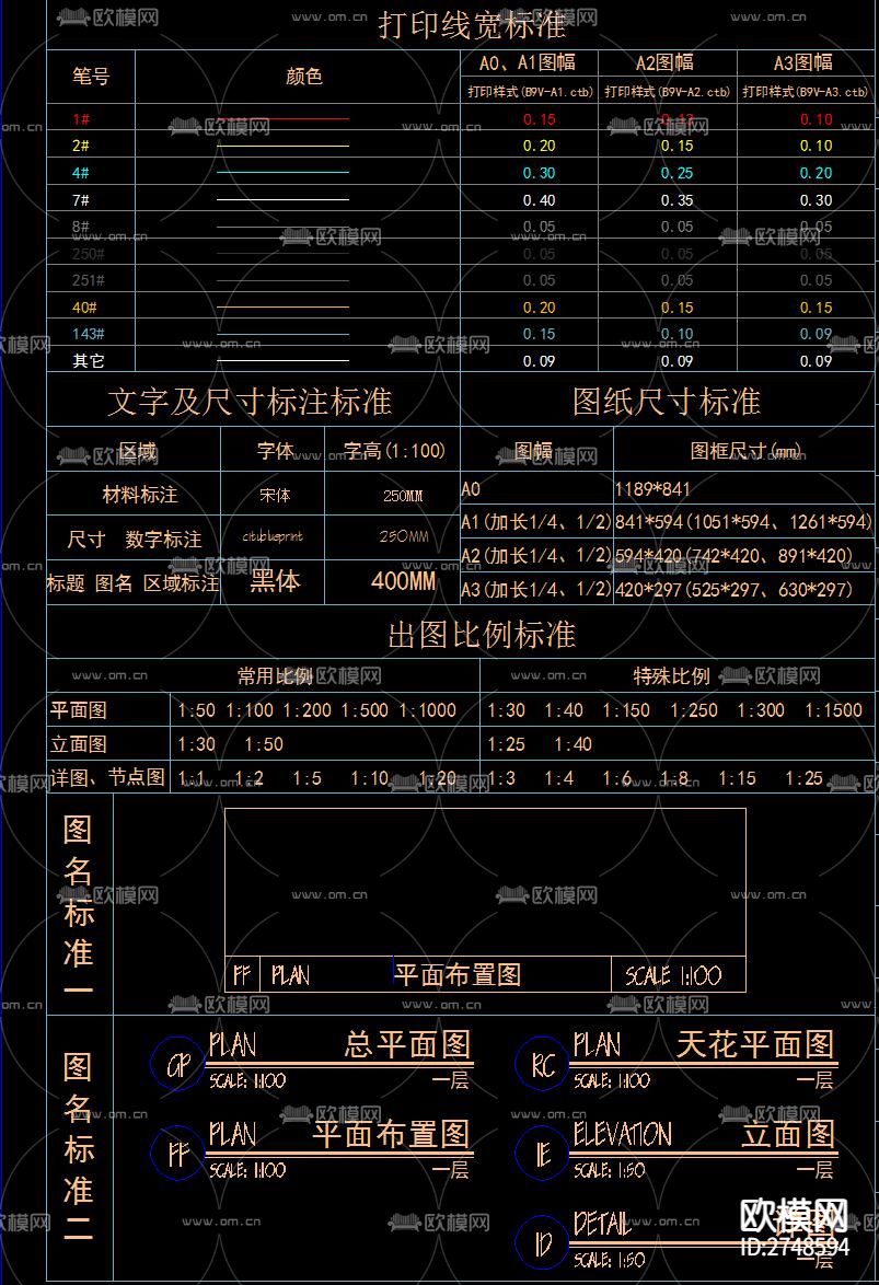 线型cad图库下载（渲染图3）
