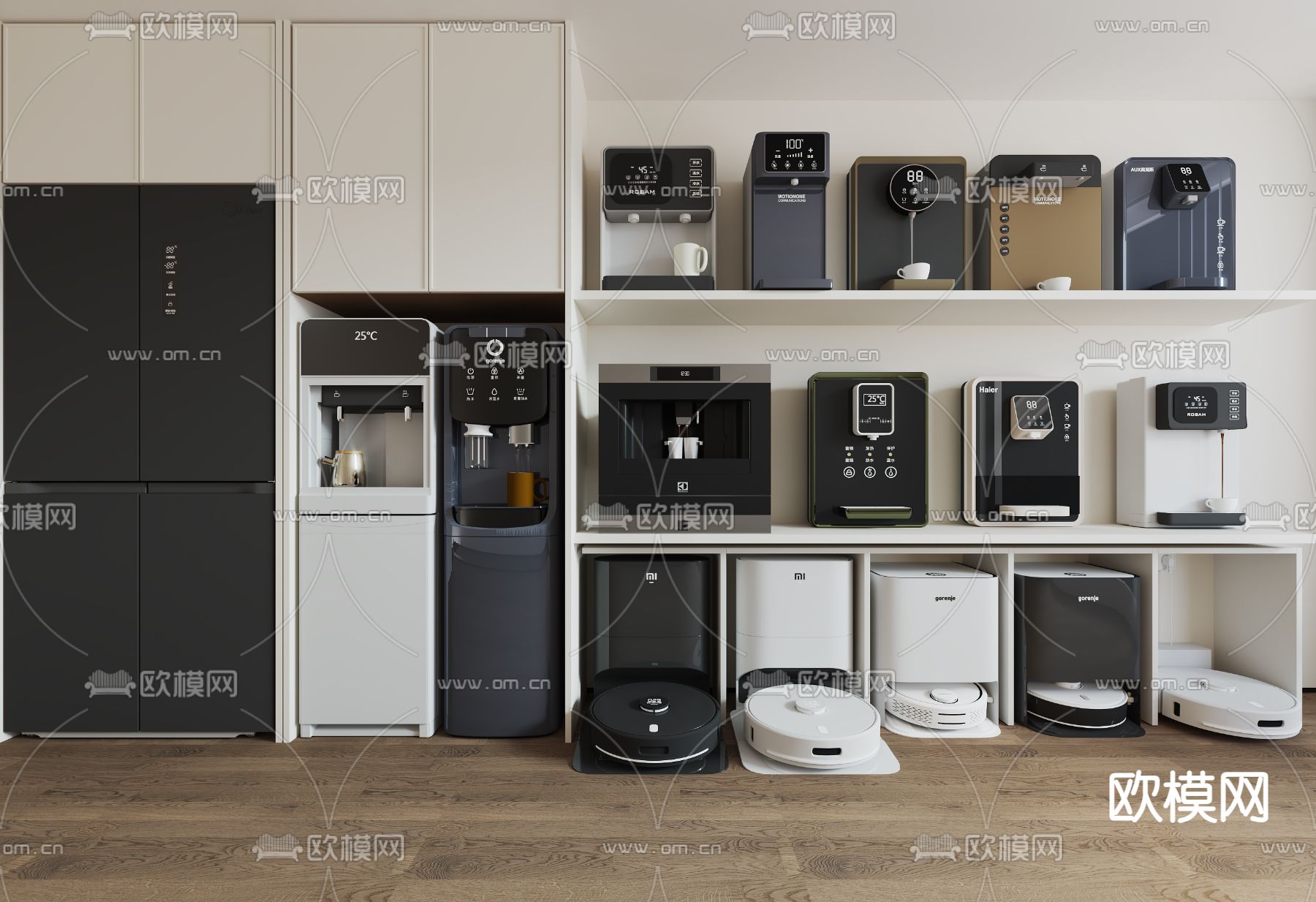 饮水机 直饮机su模型下载（渲染图1）