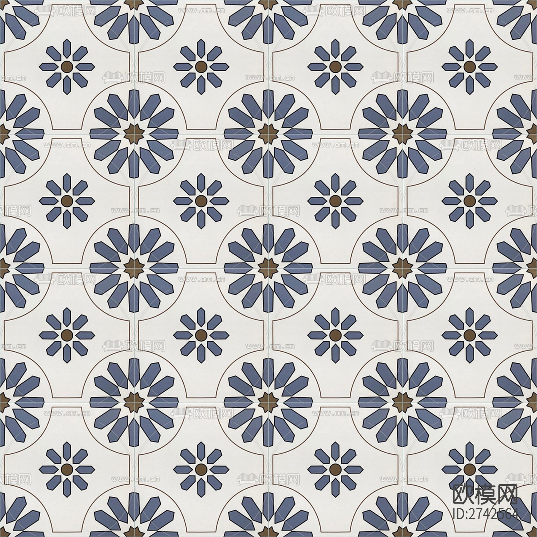 法式摩洛哥花砖花砖下载