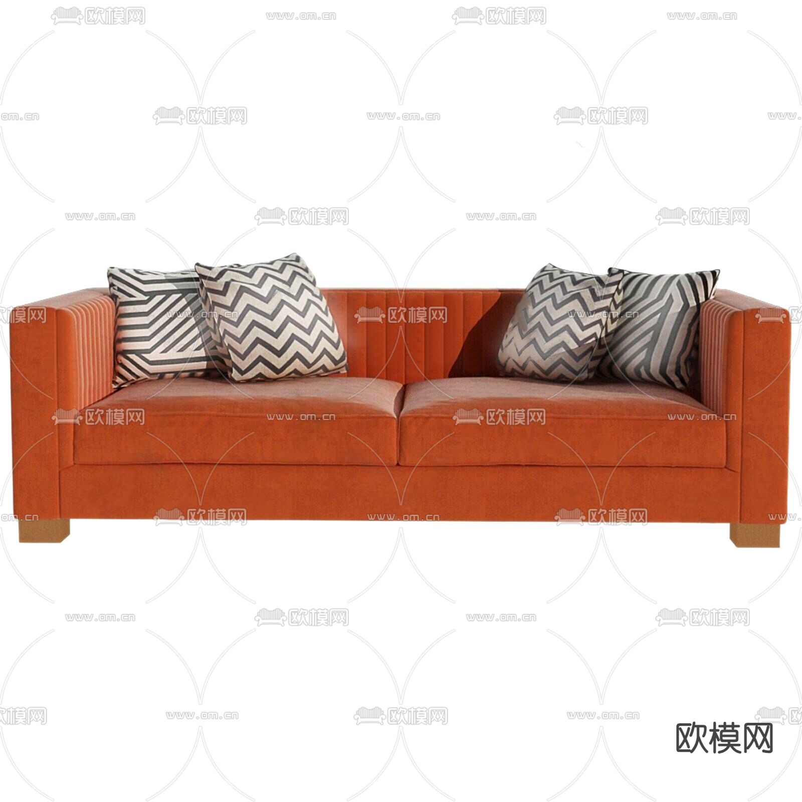 双人沙发3d模型下载