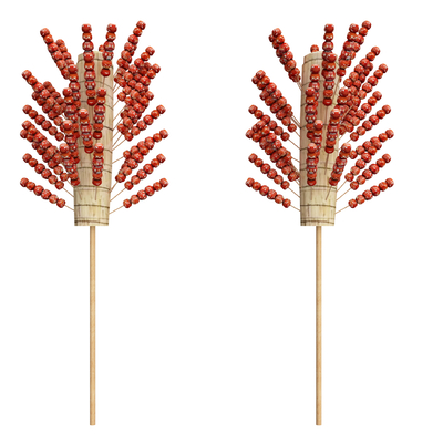  糖葫芦 零食su模型 