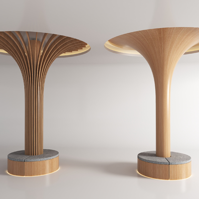  异形柱子 造型柱子su模型 