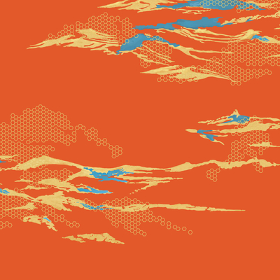  玄关 山水  抽象 线条 几何 