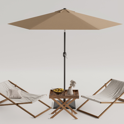  现代户外折叠椅su模型 