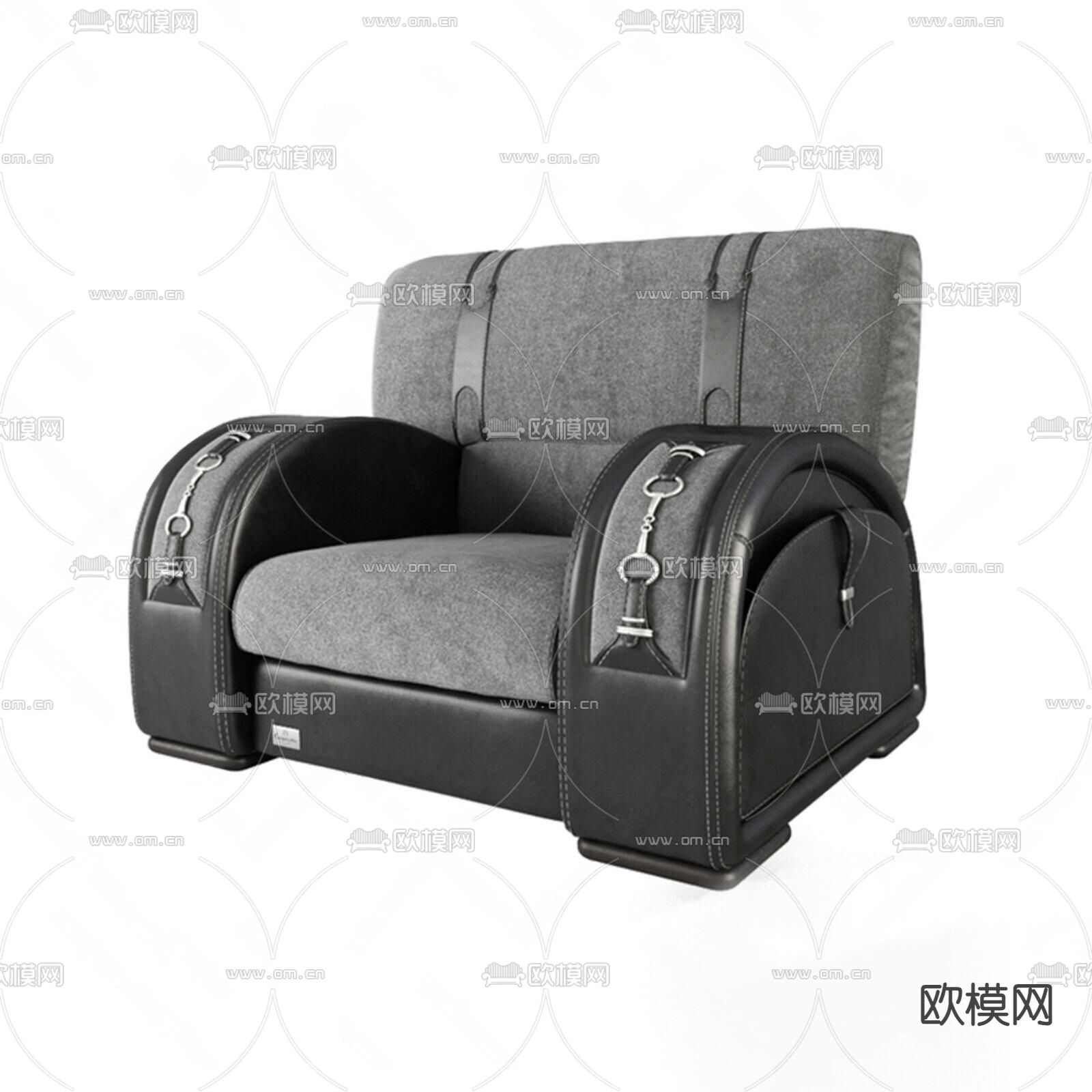 单人沙发3d模型下载