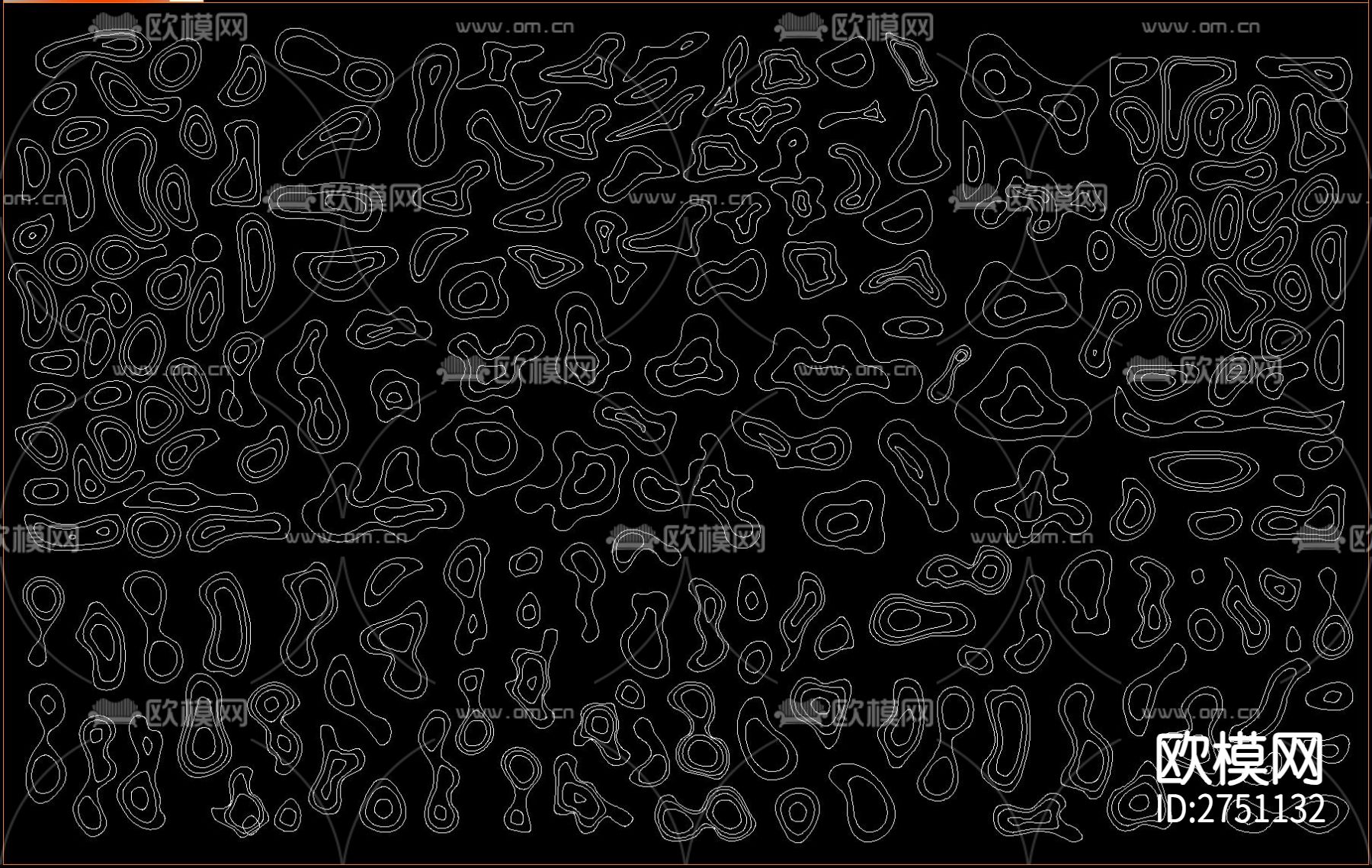 微地形cad图库下载（渲染图5）