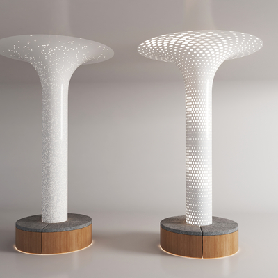  异形柱子 造型柱子su模型 