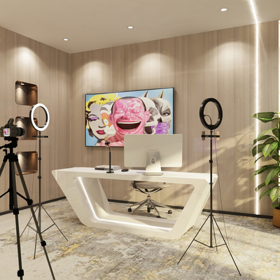  现代直播间su模型 