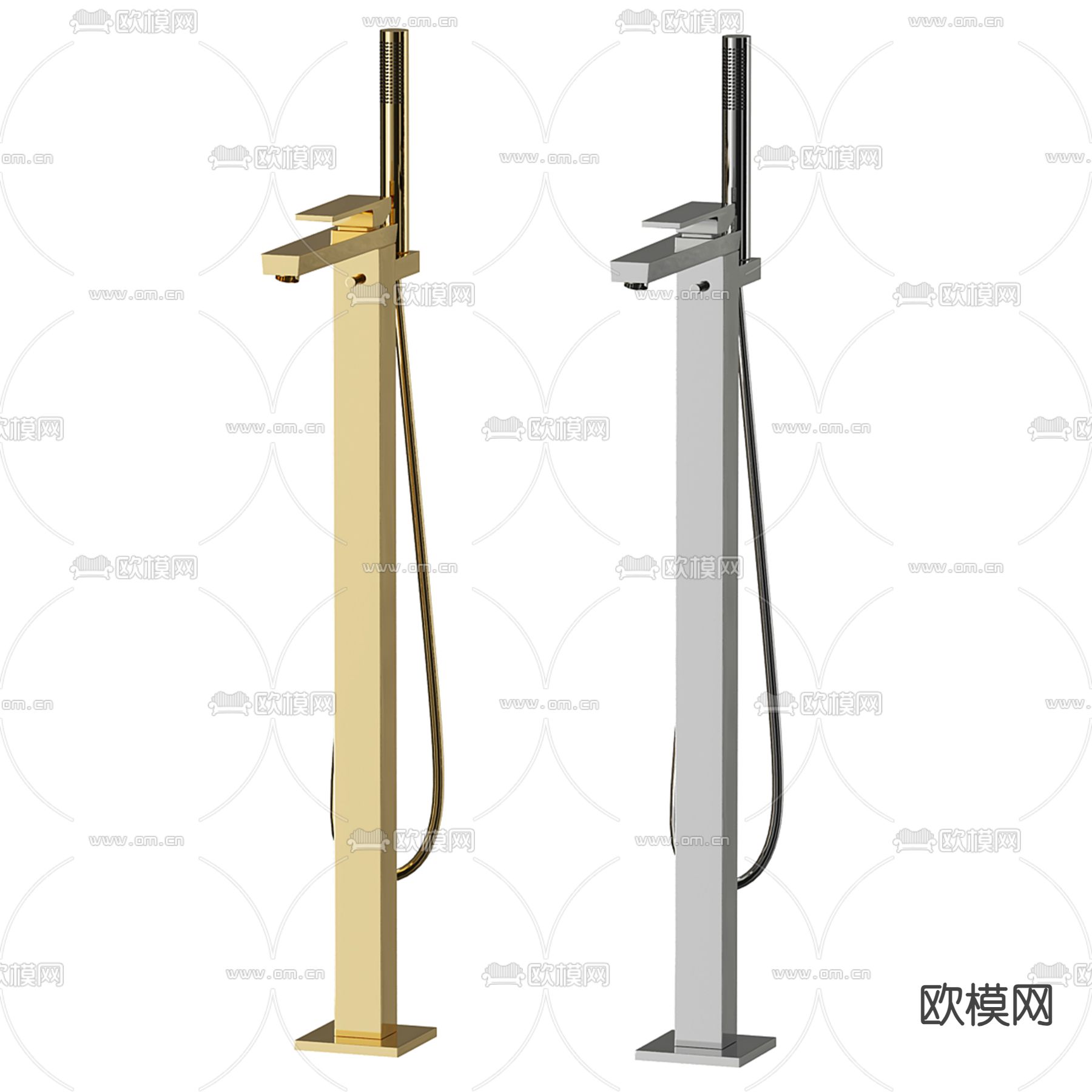 浴缸3d模型下载（渲染图3）