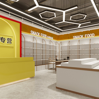 山楂专卖店3d模型