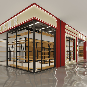 洗化专卖店3d模型