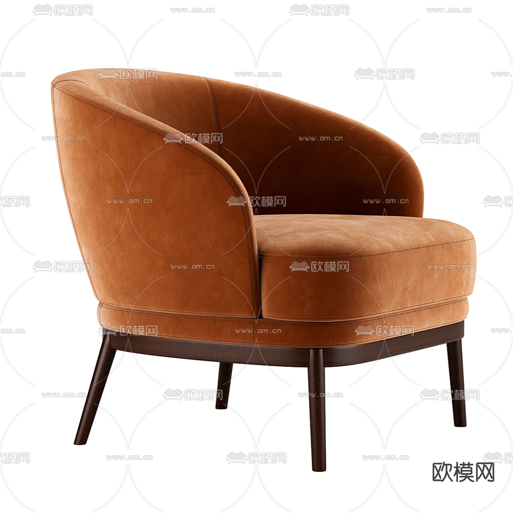 Domkapa 休闲椅3d模型下载（渲染图2）