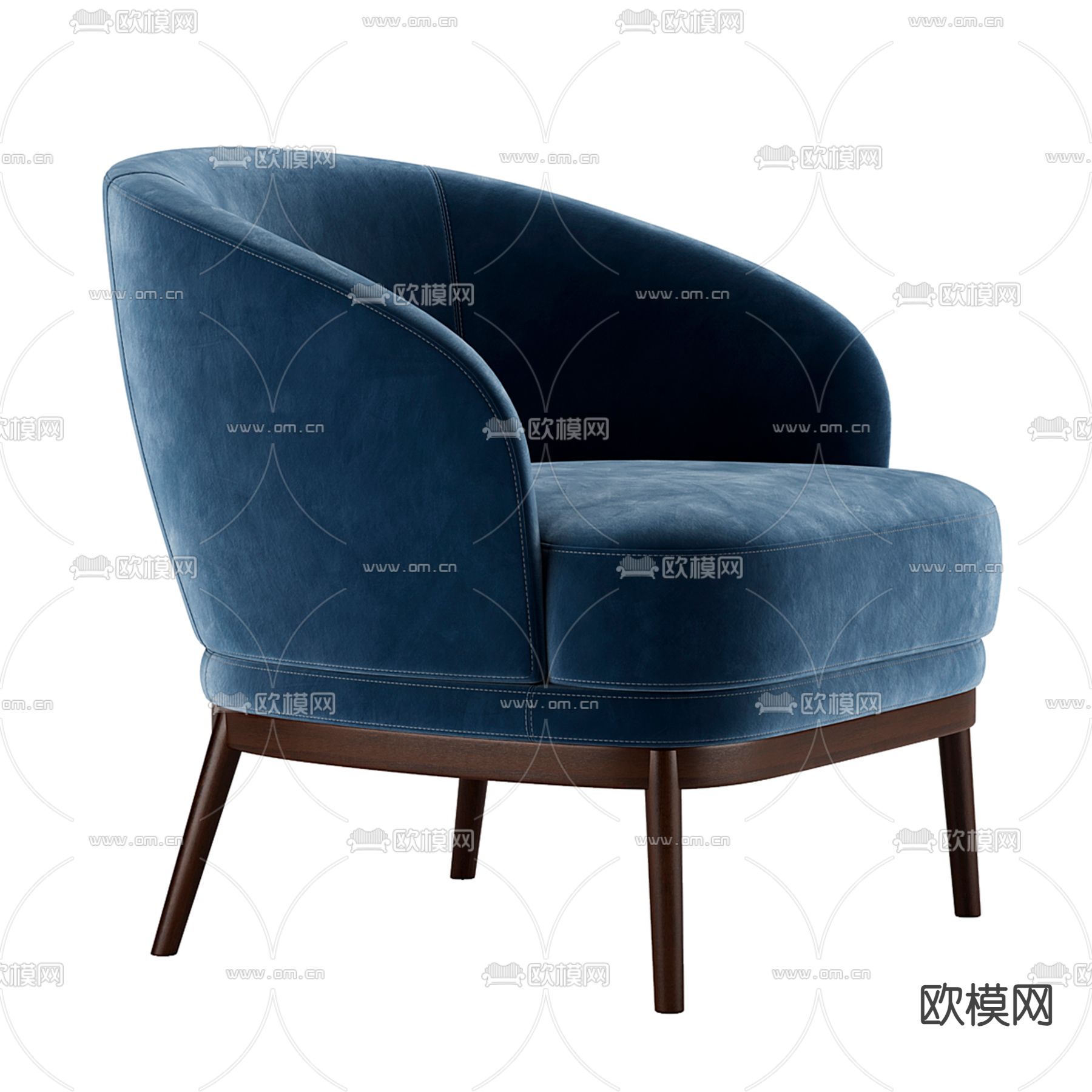 Domkapa 休闲椅3d模型下载（渲染图4）