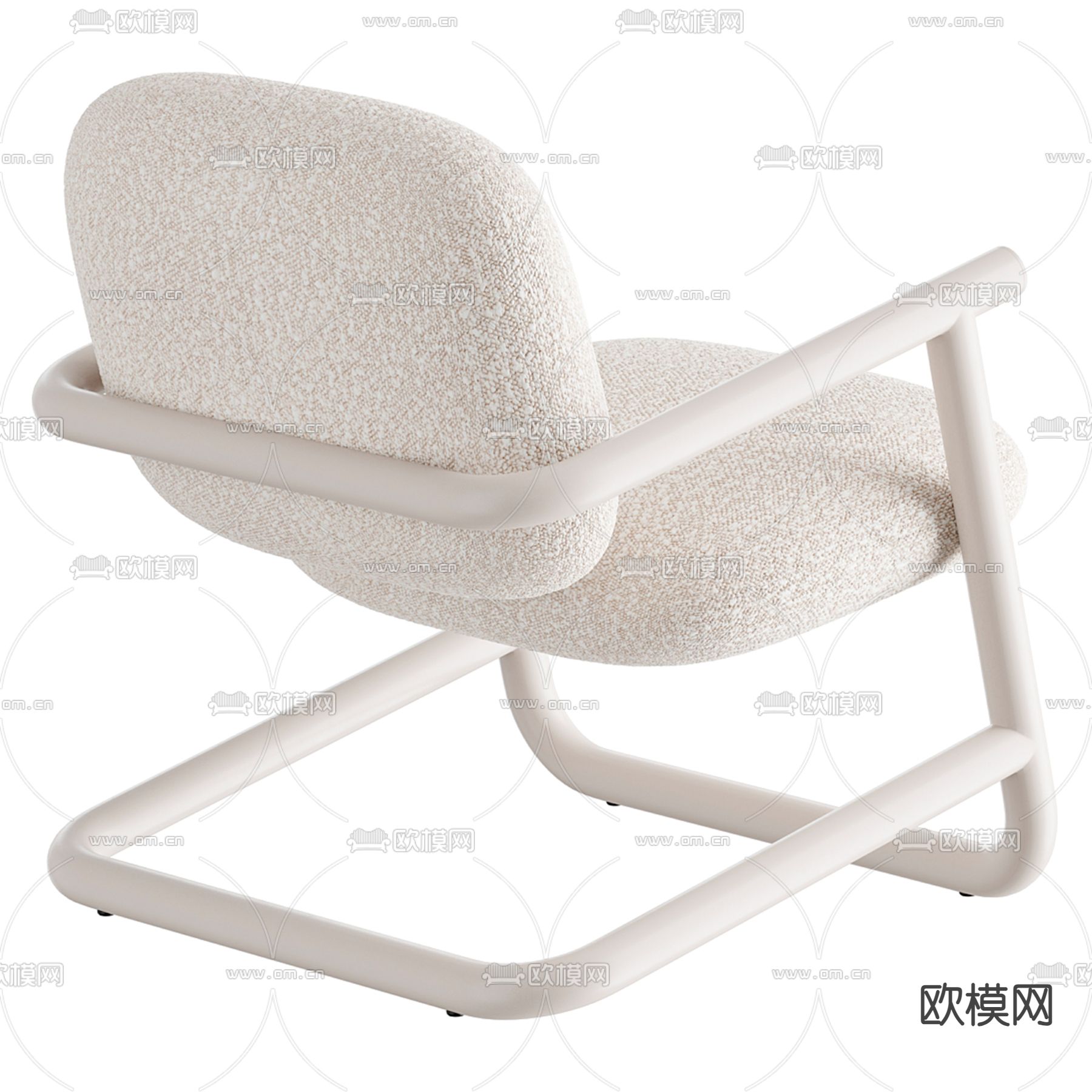 Desalto 椅子 休闲椅3d模型下载（渲染图3）