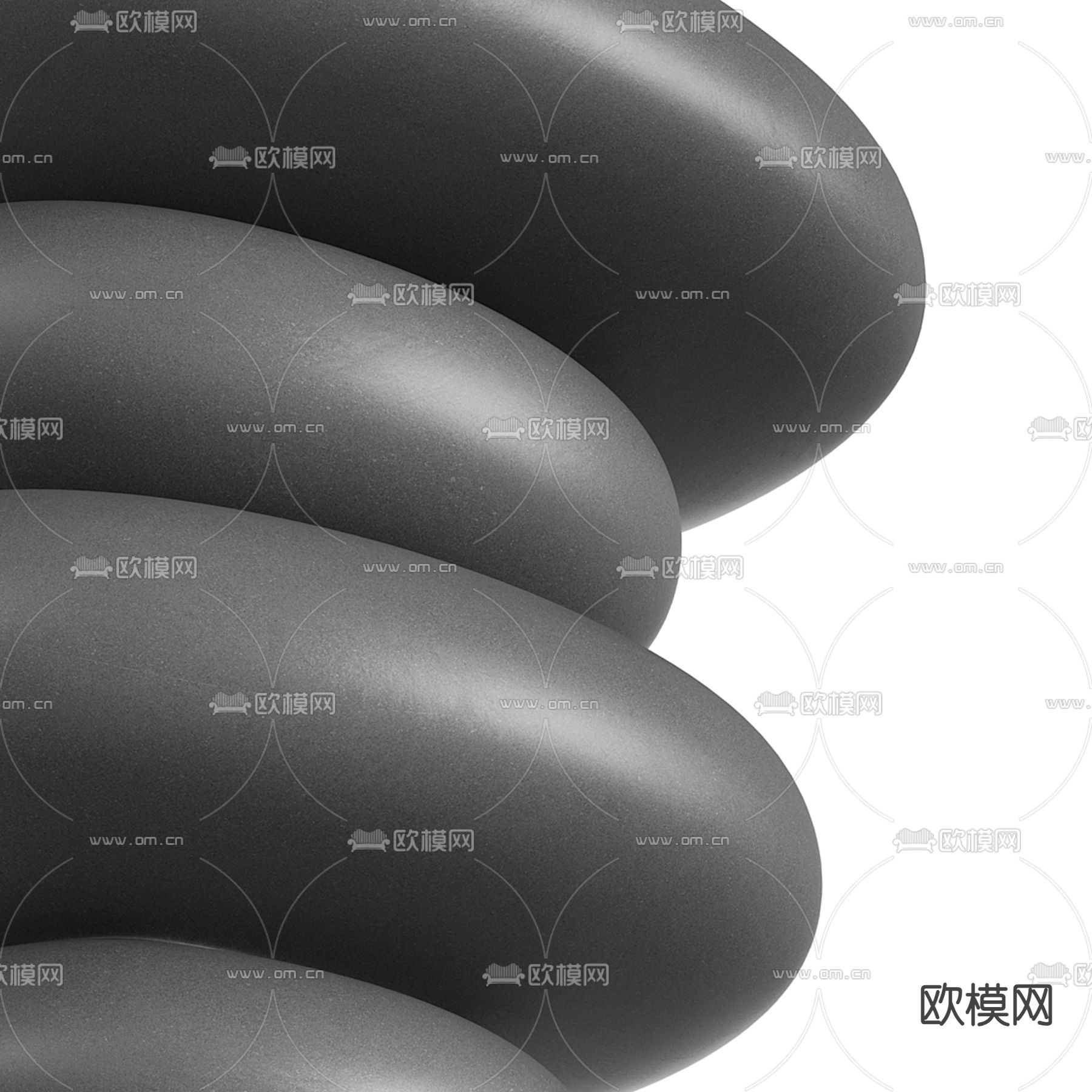 Urban Outfitters边几 角几 圆几3d模型下载（渲染图3）