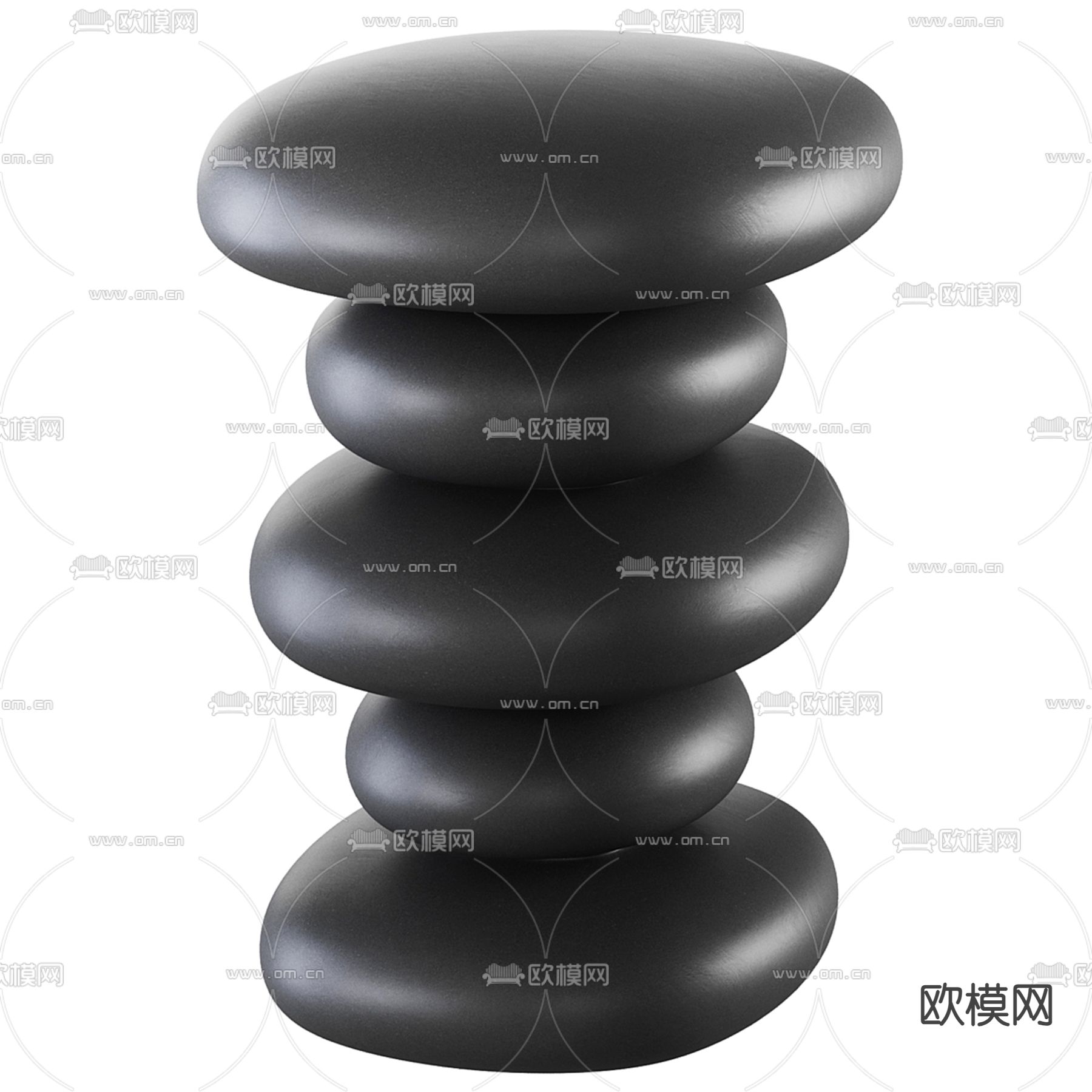 Urban Outfitters边几 角几 圆几3d模型下载（渲染图2）