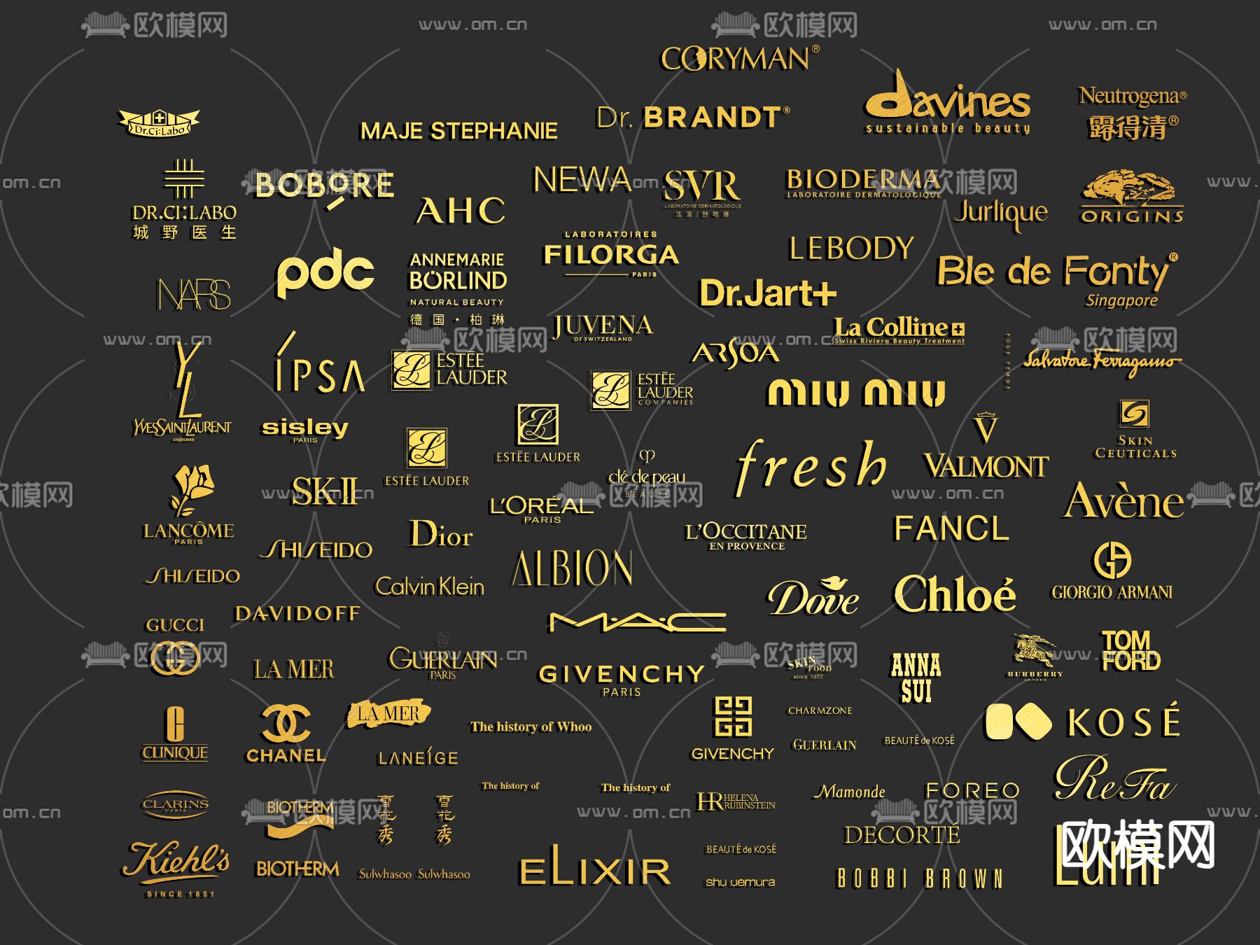 logo 品牌标识 标志su模型下载（渲染图2）