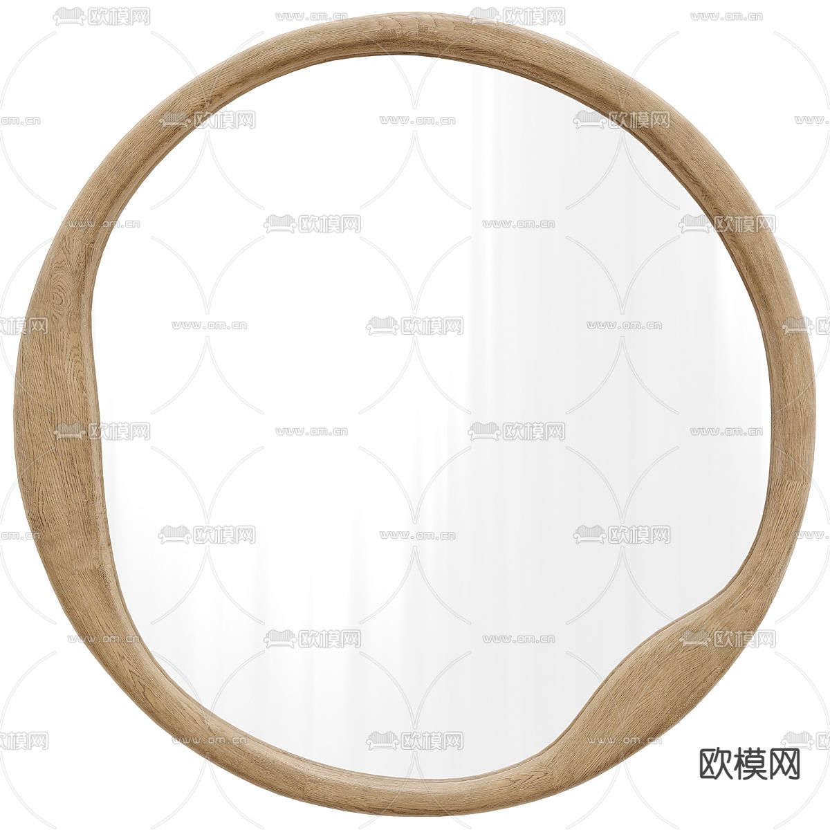 Pottery Barn 镜子3d模型下载