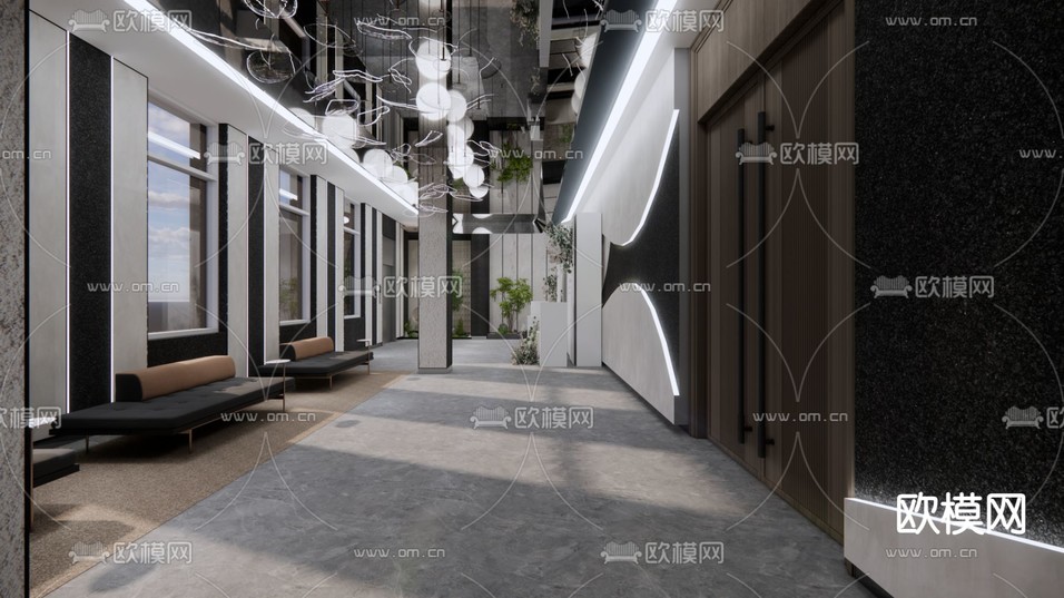 花店 婚礼婚庆店su模型下载(渲染图3)