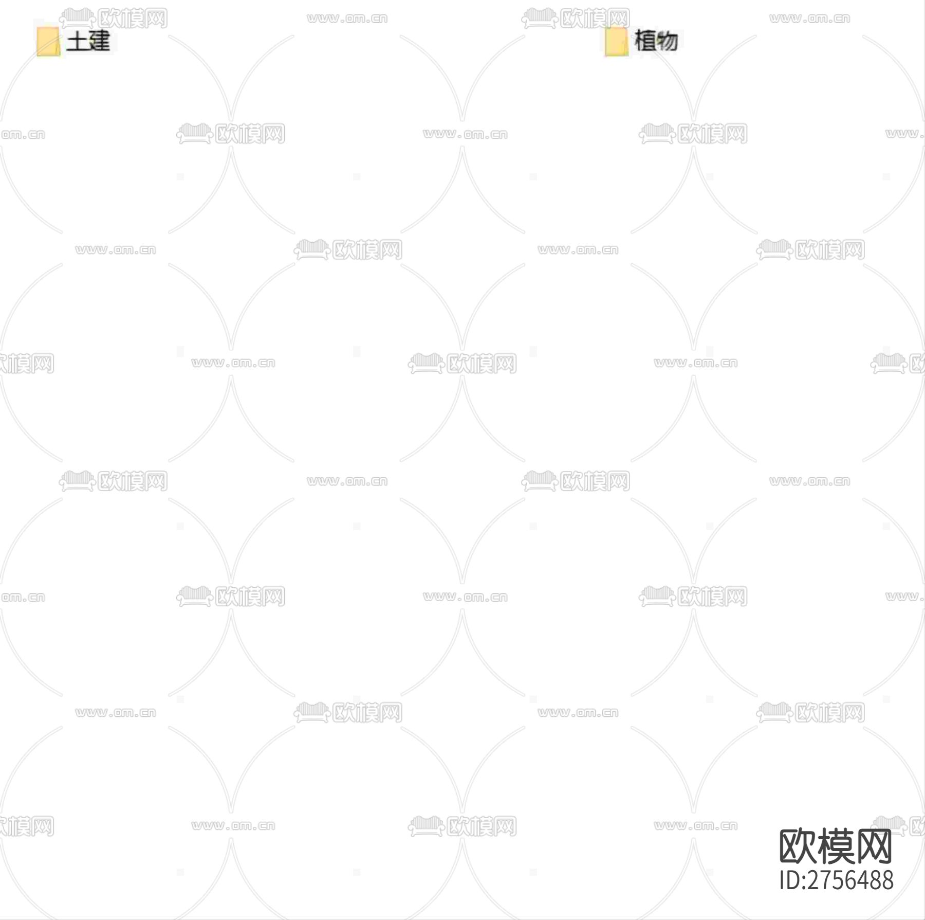 联发•龙洲湾1号二期园林景观工程cad施工图下载（渲染图1）