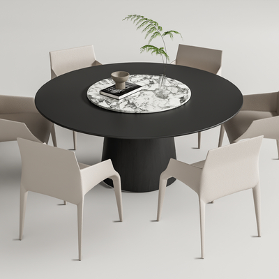  Poliform 餐桌su模型 