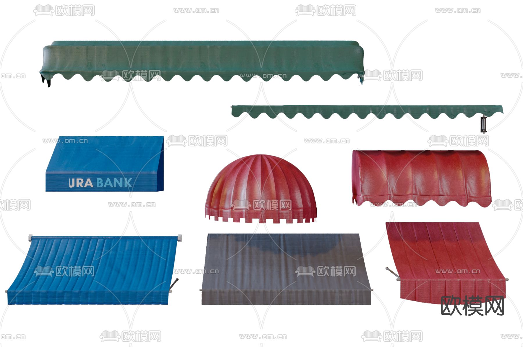 雨棚 遮阳棚 遮光棚3d模型下载