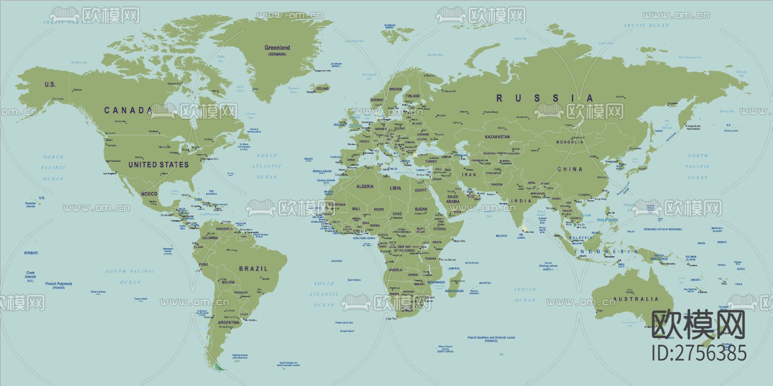 世界地图壁纸