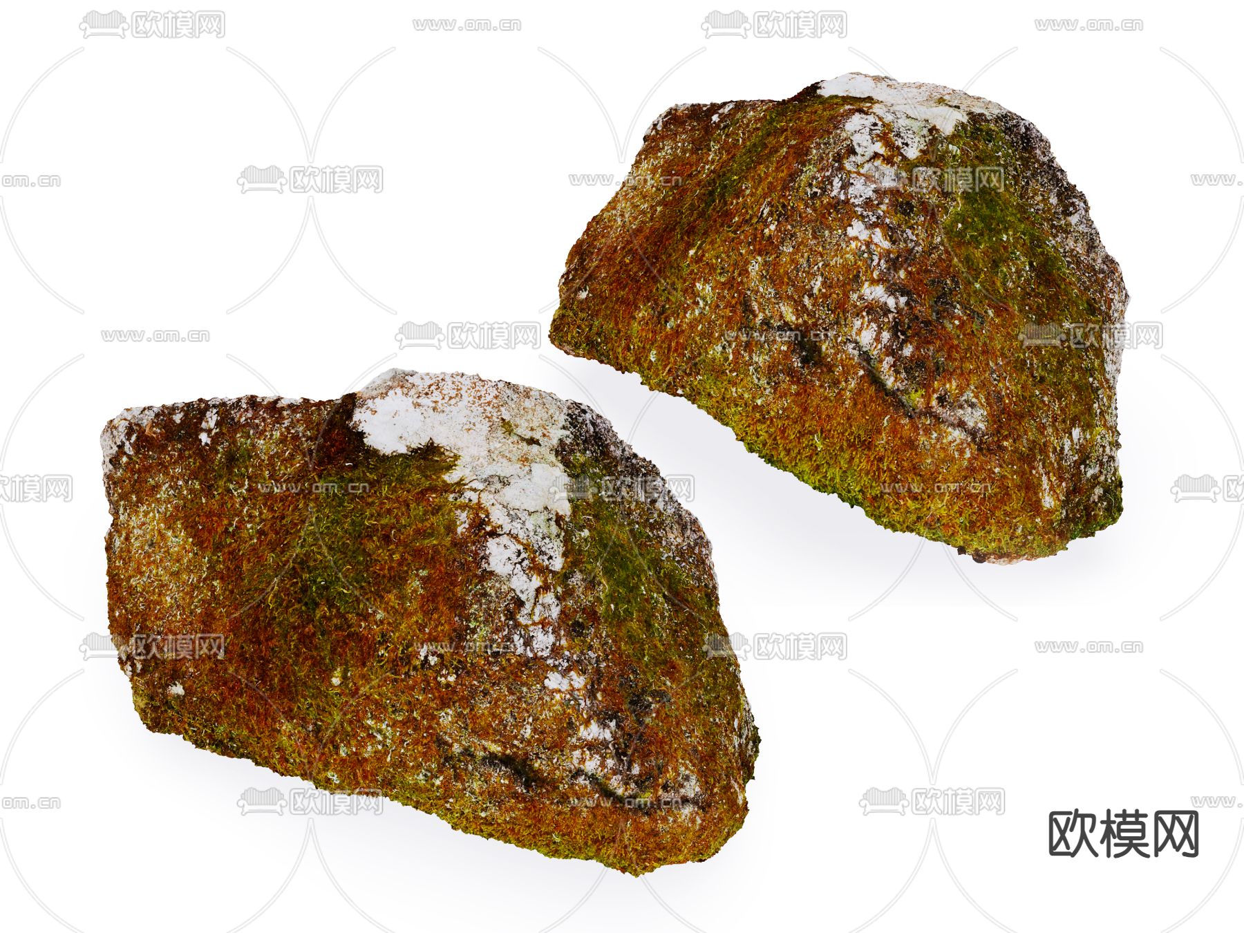 景观石 石块 岩石3d模型下载