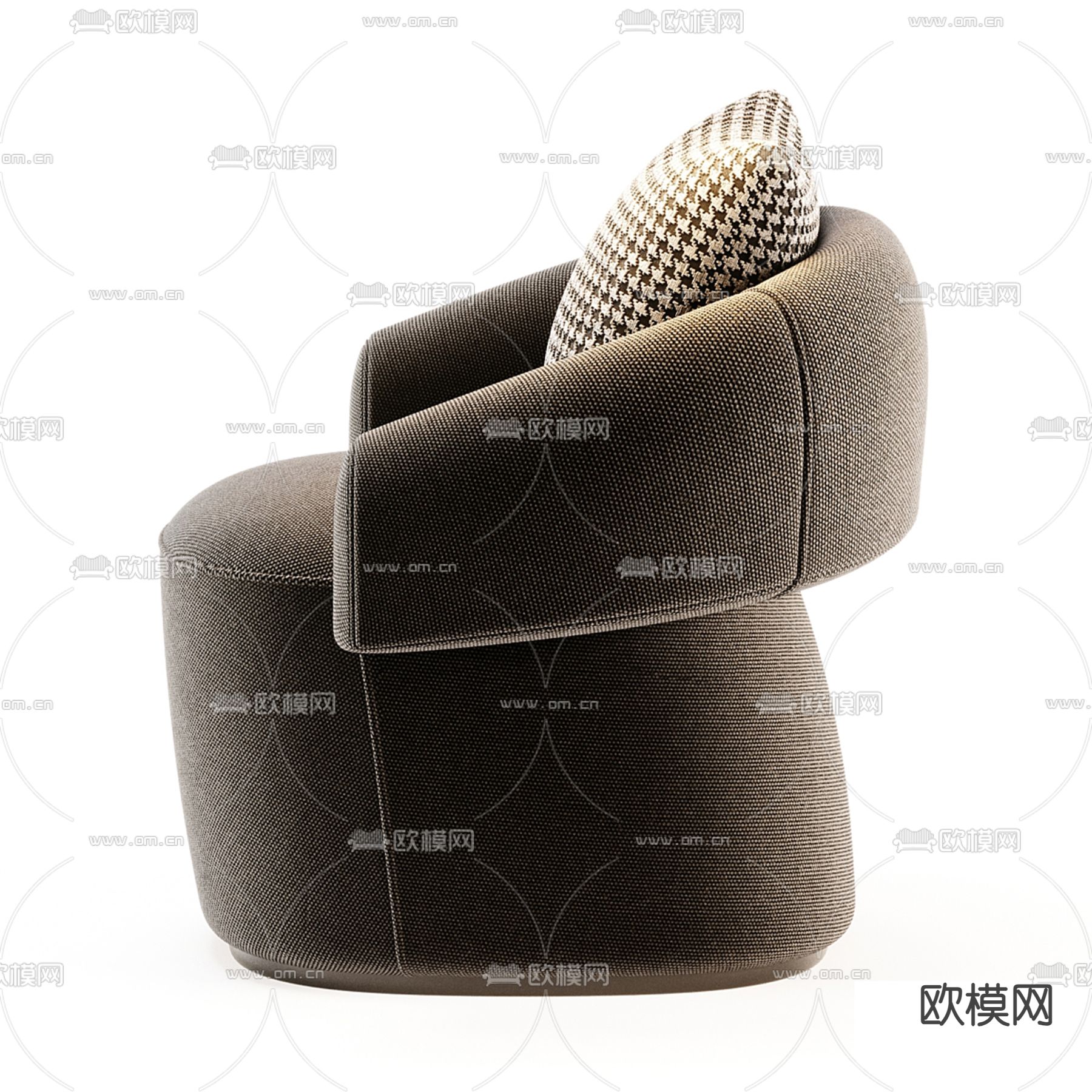 Moroso 单人沙发3d模型下载（渲染图3）