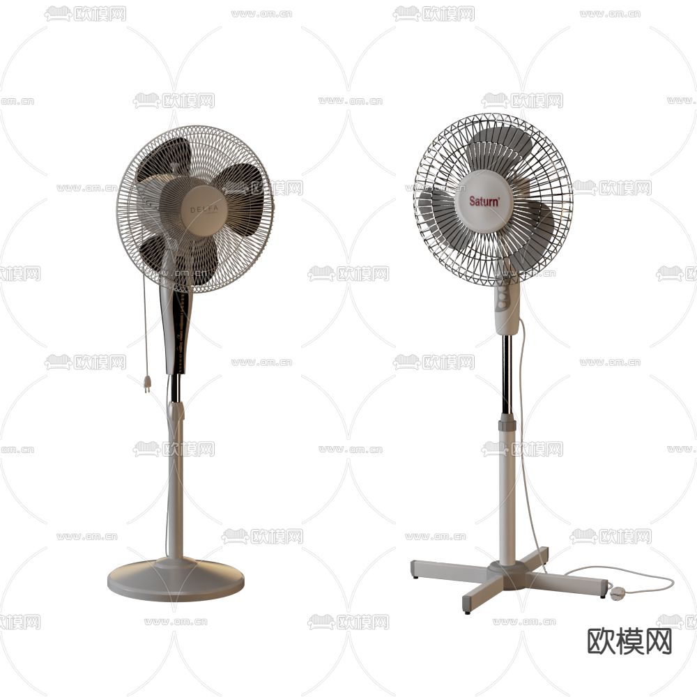 电风扇 落地扇3d模型下载