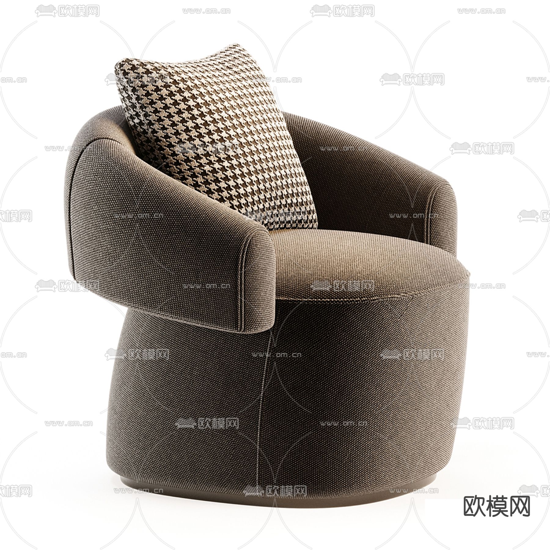 Moroso 单人沙发3d模型下载（渲染图2）