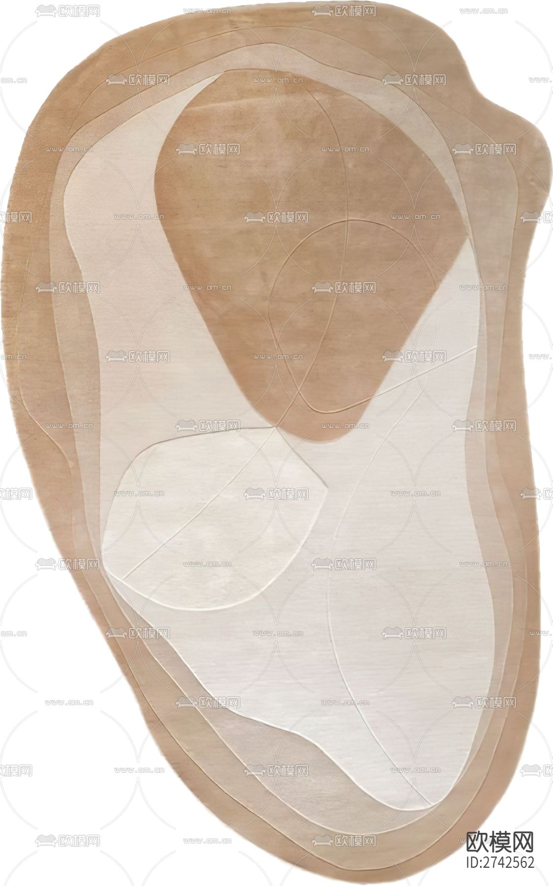 异型不规则地毯