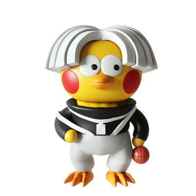  小黑子潮玩 手办su模型 